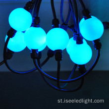 DMX RGB 3D Leeto le leketlileng Ball String